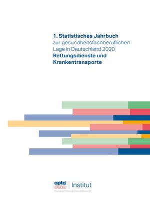 cover image of 1. Statistisches Jahrbuch zur gesundheitsfachberuflichen Lage in Deutschland 2020